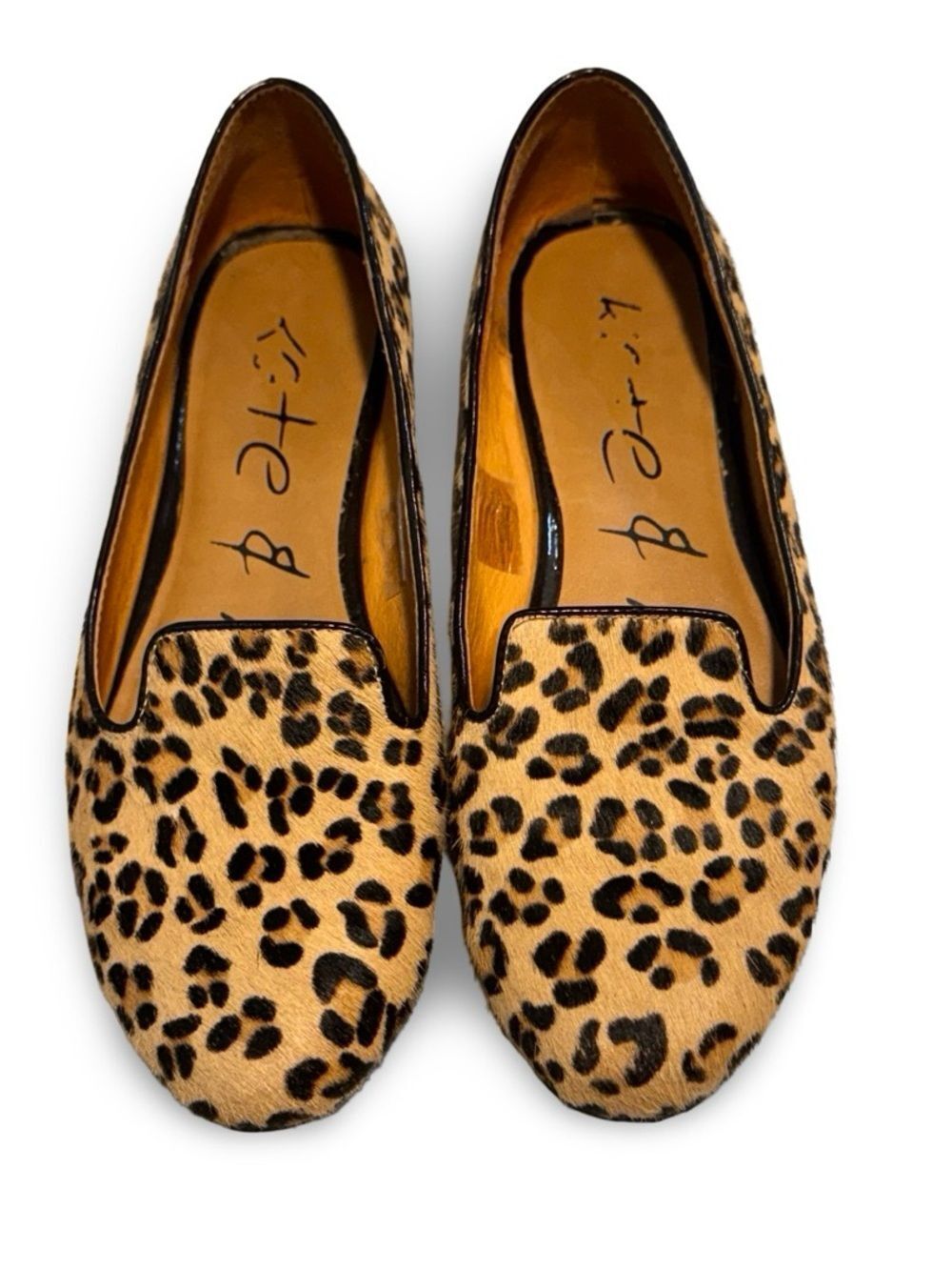 Loafers – Size 38 Kate & Mel Leopard Print Calf Hair Flats